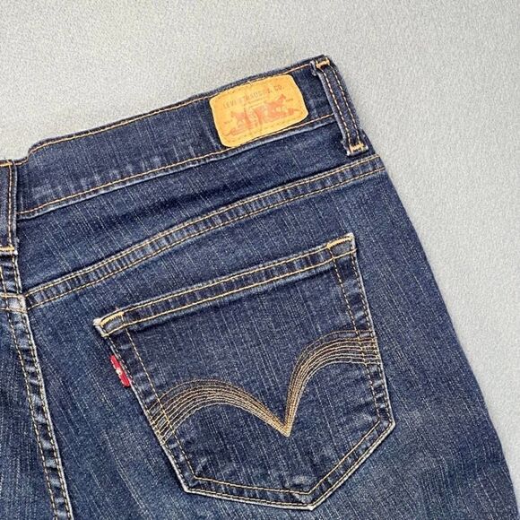 Levi's Jeans Women's 14M 512 Straight Leg Stretch Denim Perfectly Slimming - Picture 4 of 7
